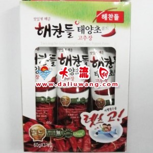 好餐得 太阳草辣酱60g*3/ - 酱类 大流网 大流网 韩国进口 批发 沈阳 韩国商品批发 韩国零食 韩国食品批发 韩国食品零售 韩国食品代购 韩国生活用品批发 韩国生活用品零售 韩国生活用品代购 韩国厨房用品批发零售代购 韩国化妆品批发零售代购 韩国商品实体店加盟 韩国食品 韩国饮料 韩国零食 韩国调味料 韩国咖啡 韩国茶 韩国方便面 韩国罐头 韩国生活用品 韩国洗衣粉 韩国柔顺剂 韩国洗发水 韩国洗涤剂 韩国厨房用品 韩国化妆品 韩国家用电器 韩国电饭锅 韩国饭店用品 韩国电饭锅 韩国榨汁机 por